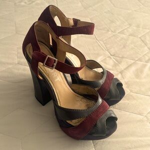 Two Tone Disco Platforms